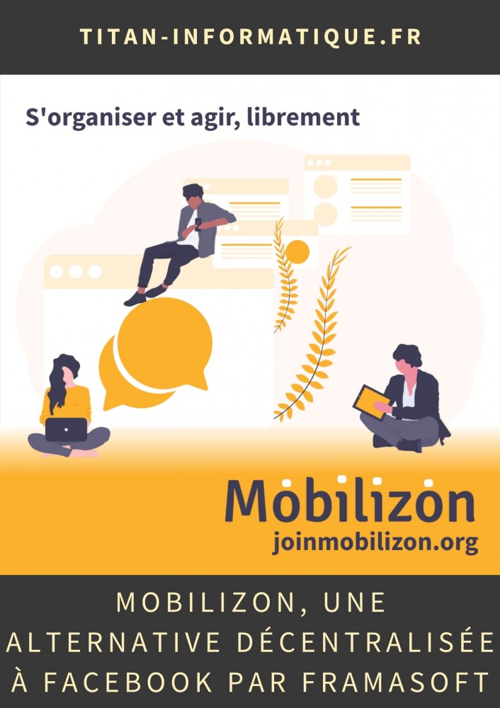 Mobilizon, une alternative décentralisée à Facebook par Framasoft